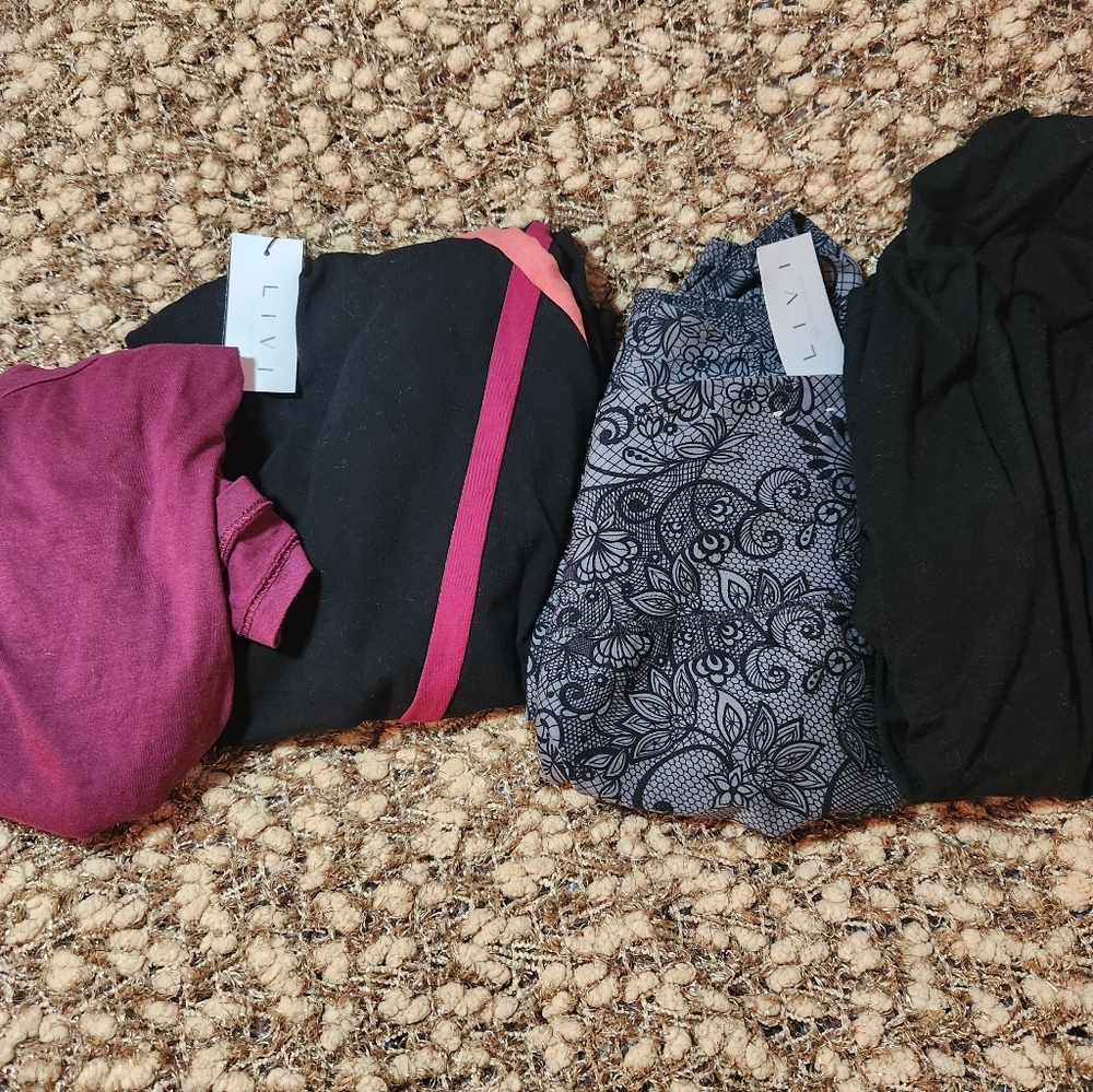 Plus Sz Bundle 18/20 Women's LIVI Leggings - Picture 16 of 16